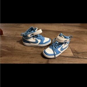 Nike Kids Sky Blue and White Sneakers